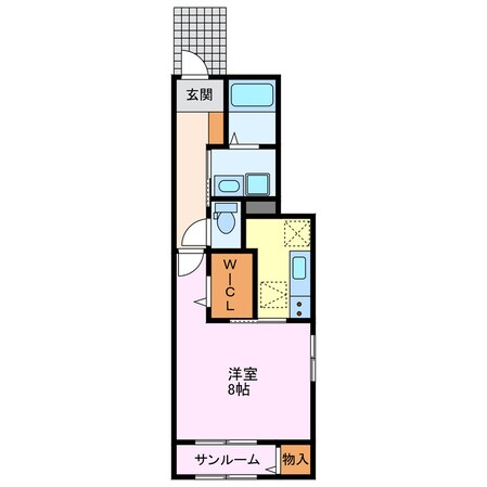 サクラーレの物件間取画像